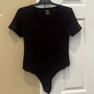 Mangopop Black Bodysuit